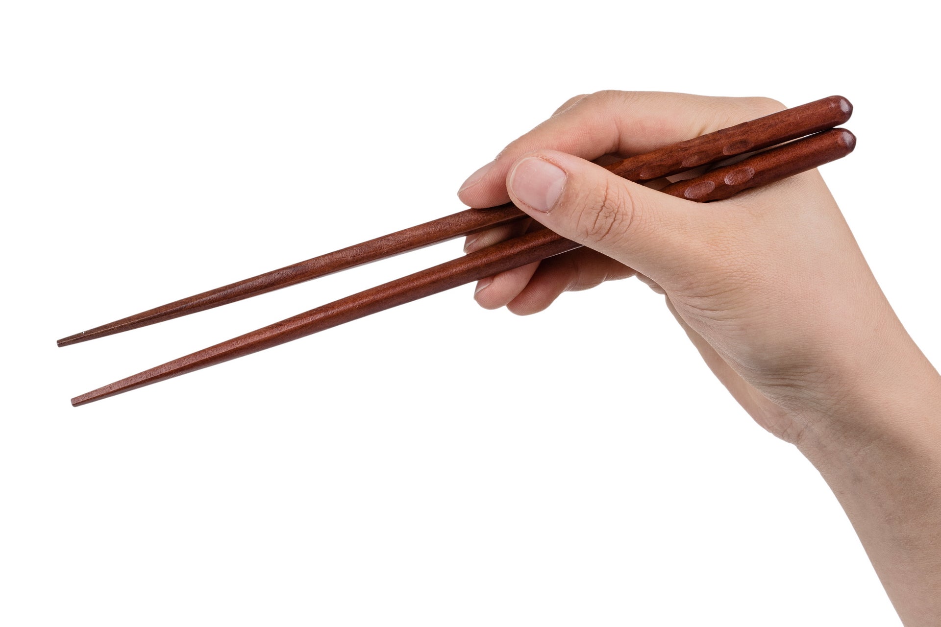 Heim Concept 5 Pair Organic Fancy Hardwood Japanese Reusable Wood Chopsticks